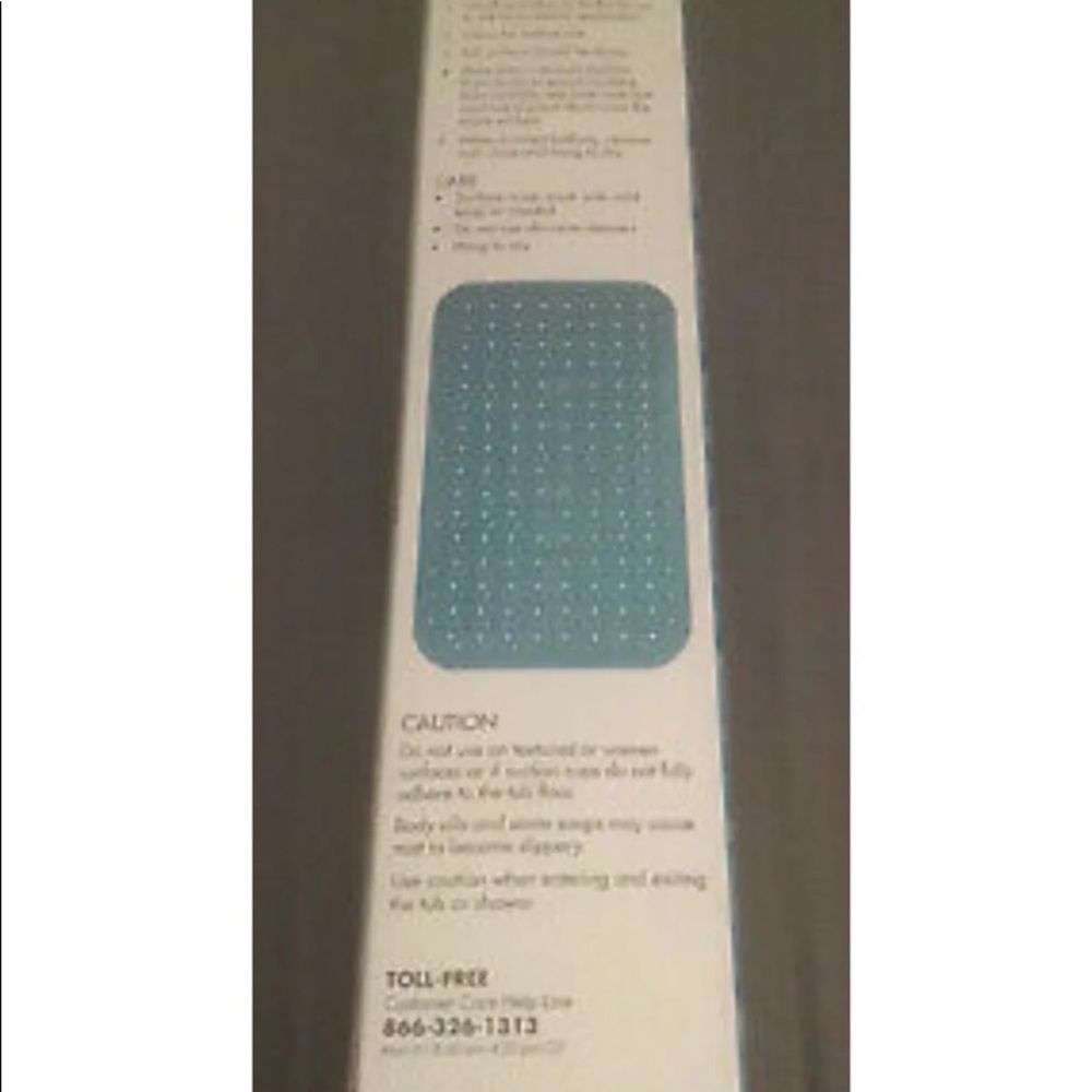 New! Thera Care Non-Slip Bath Mat "Anti-Fungal" 15"x 27"